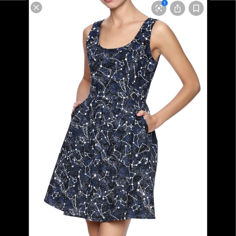 NWOT! Retrolicious Constellations Dress Size S ✨